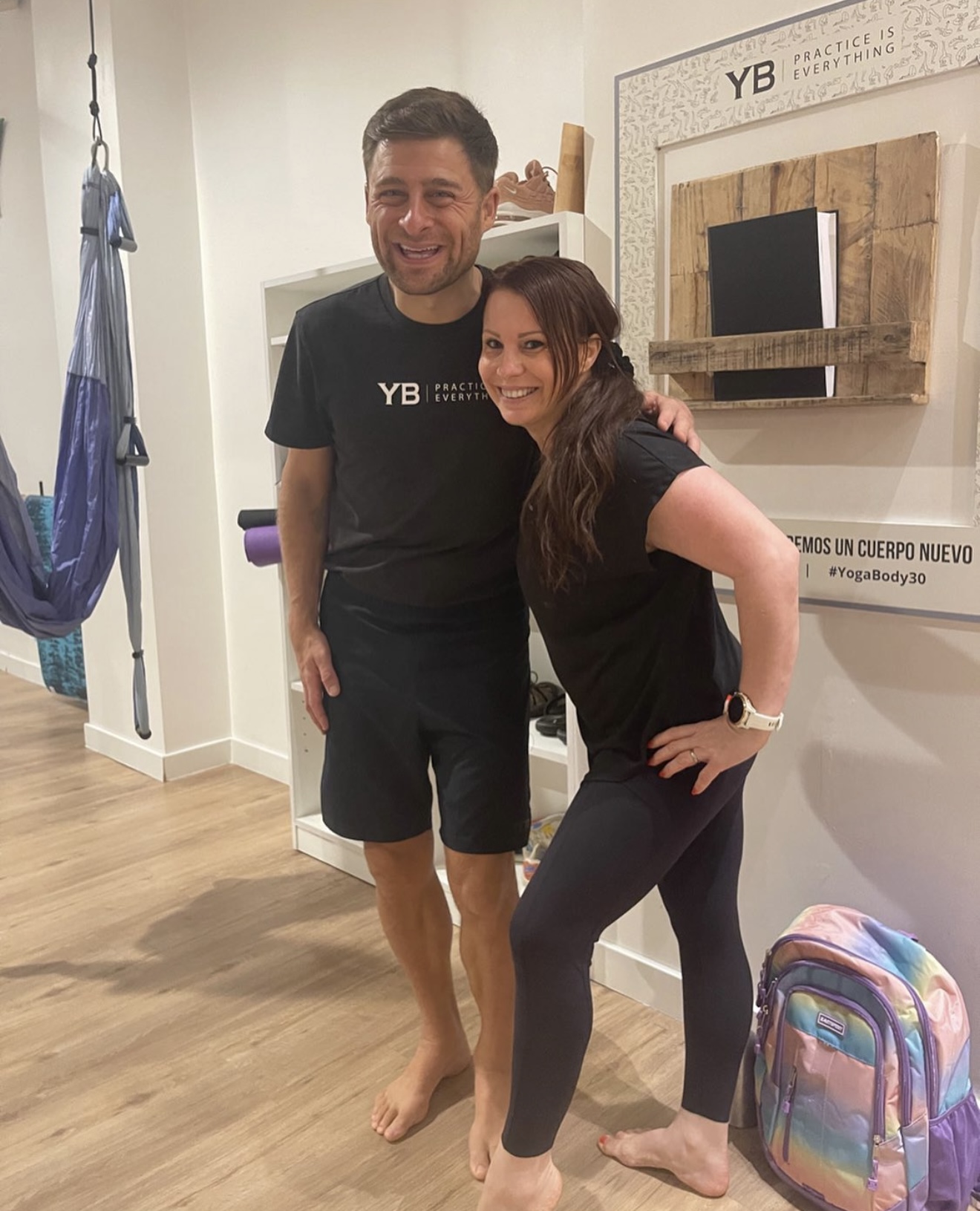 Karina Hubert with Lucas Rockwood