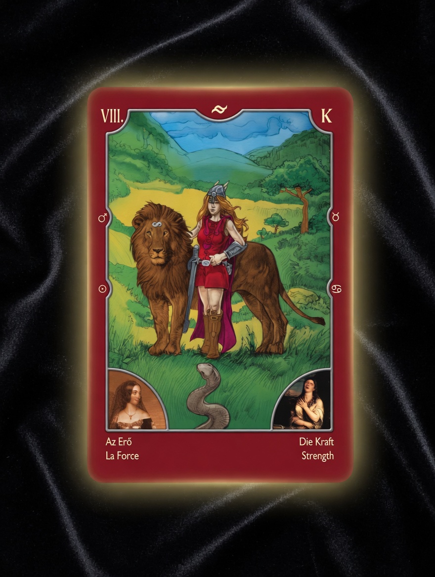 Strength from Le Grand Tarot de l’Amour