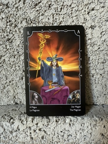 The Magician card from Le Grand Tarot de l'Amour