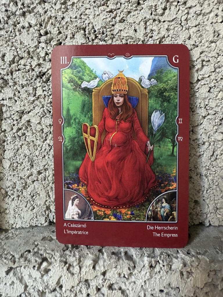 The Empress card from Le Grand Tarot de l'Amour